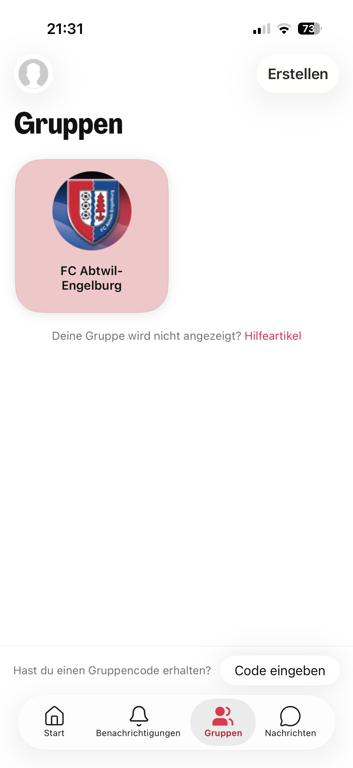 Gruppe sehen